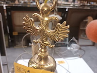 Lot 61 - vlaamse luster in koper - afbeelding 3 van  3