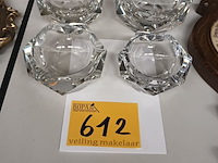 Lot 612 - asbakken vsl. 4 stuks - afbeelding 1 van  4