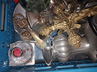 Lot 62 - antiek tafelgerei. 1 bak - afbeelding 3 van  6