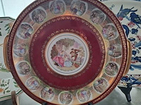 Lot 62 - decoratieve borden op display, handgeschilderd, bavaria old - afbeelding 3 van  8