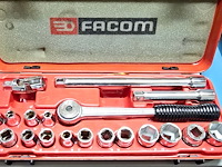 Lot 62 - facom dopsleutelset - afbeelding 2 van  2