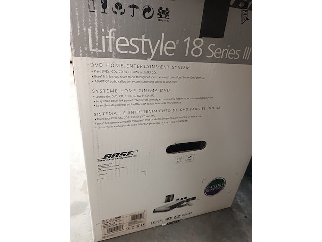 Lot 62 - home cinema bose - afbeelding 4 van  4