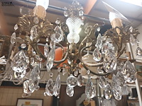 Lot 62 - luster koper met kristallen - afbeelding 2 van  3