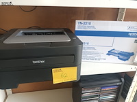 Lot 62 - printer brother met extra toner - afbeelding 1 van  4