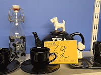 Lot 62 - thee/koffie serviesje 8 delig - afbeelding 1 van  3