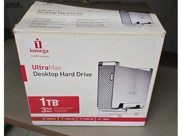 Lot 62 - toetsenbord apple, luidsprekers, telefoon en harde schijf - afbeelding 7 van  9