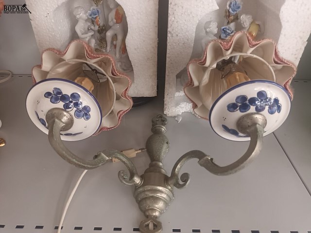Lot 62 - vintage verlichting. 6 stuks - afbeelding 5 van  7