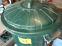 Lot 63 - afvalbak met deksel - afbeelding 2 van  3
