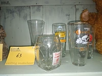 Lot 63 - bierglazen. 5 stuks