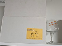 Lot 63 - kwaremont glazen 12 stuks - afbeelding 2 van  2