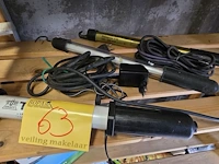 Lot 63 - looplampen 3 stuks