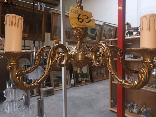 Lot 63 - luster in koper - afbeelding 3 van  3