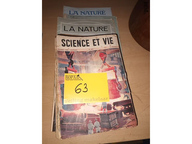 Lot 63 - magazines over wetenschap. 26 stuks - afbeelding 5 van  6