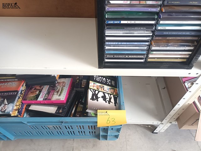 Lot 63 - muziek cd’s en dvd’s - afbeelding 1 van  4