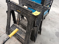 Lot 63 - pvc schragen stanley. 2 stuks - afbeelding 2 van  4