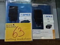 Lot 63 - usb thuisladers nieuw 5 stuks - afbeelding 1 van  3