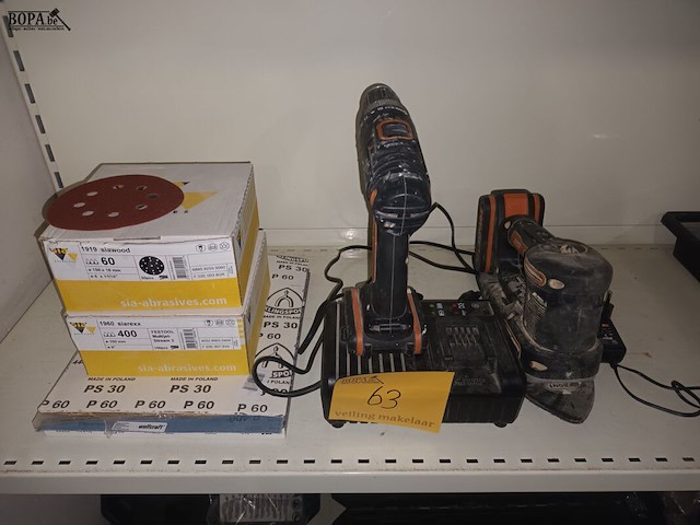 Lot 63 - werkmateriaal - afbeelding 1 van  10