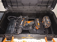 Lot 64 - accu schroevendraaier worx in koffer - afbeelding 1 van  5