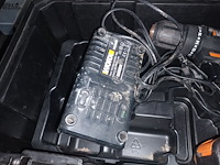 Lot 64 - accu schroevendraaier worx in koffer - afbeelding 4 van  5