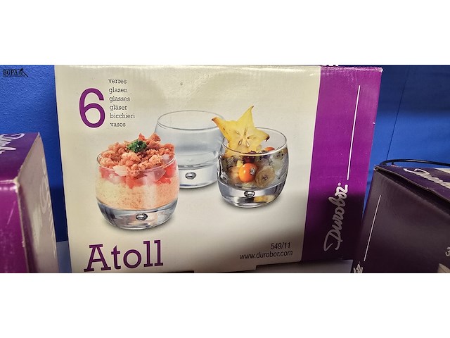 Lot 64 - apero glaasjes en schaaltjes - afbeelding 5 van  5