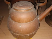 Lot 64 - koperen ketel. 2 stuks - afbeelding 4 van  4