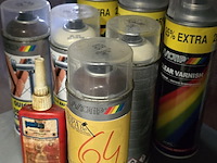 Lot 64 - lotje verfspuiten ong 7 stuks - afbeelding 1 van  3