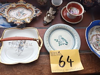 Lot 64 - porselein en decoratie. 12 stuks - afbeelding 6 van  6