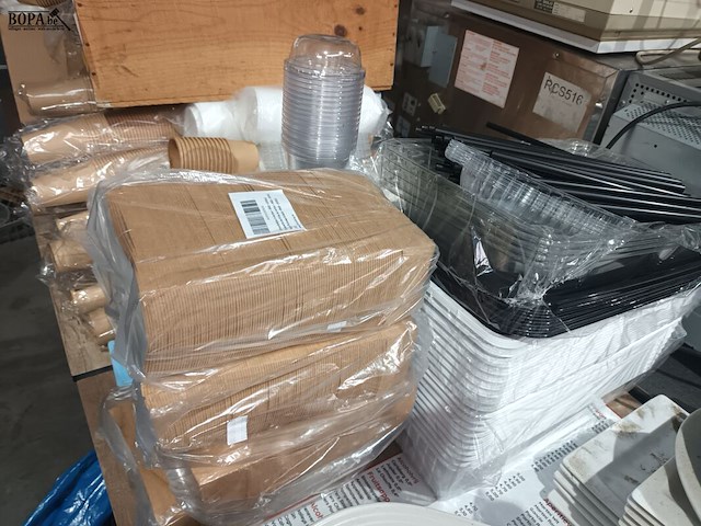 Lot 64 - wegwerp voedselverpakking - afbeelding 3 van  7