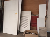 Lot 645 - lot panelen. 7 stuks