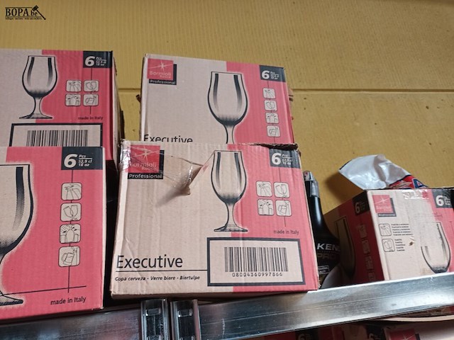 Lot 65 - bierglazen in doos. 14 stuks - afbeelding 2 van  2