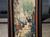 Lot 65 - expressionistisch schildererij sacre-coeur basiliek parijs - afbeelding 1 van  1