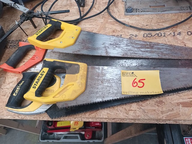 Lot 65 - handzaag. 4 stuks - afbeelding 1 van  3