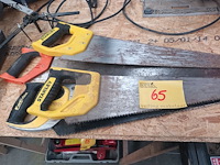 Lot 65 - handzaag. 4 stuks - afbeelding 1 van  3