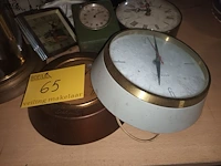 Lot 65 - horloges en klokken. 9 stuks - afbeelding 3 van  5