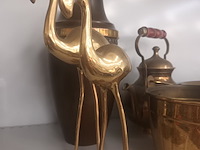Lot 65 - koperen decoratie. 15 stuks - afbeelding 5 van  6