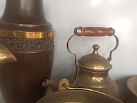 Lot 65 - koperen decoratie. 15 stuks - afbeelding 6 van  6