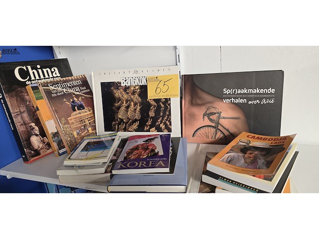 Lot 65 - lot boeken over azië 15 stuks - afbeelding 1 van  4