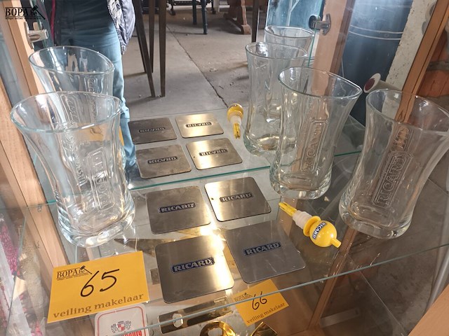 Lot 65 - ricard items. 7 stuks - afbeelding 1 van  4