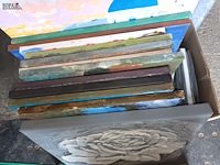 Lot 65 - schilder doeken. 25 stuks - afbeelding 4 van  4