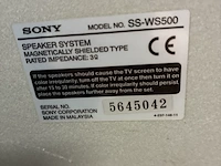 Lot 65 - sony bass reflex subwoofer - afbeelding 3 van  3