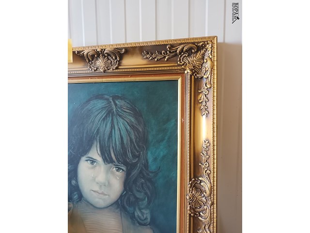 Lot 65 - vintage kader met prent - afbeelding 5 van  6