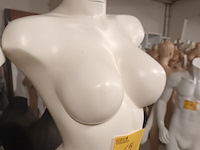 Lot 65 - witte torso vrouw met statief - afbeelding 3 van  4
