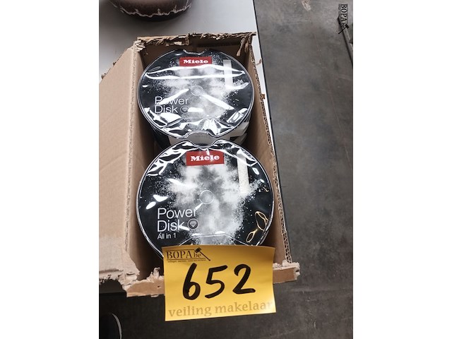 Lot 652 - miele power disk. 6 stuks - afbeelding 1 van  3