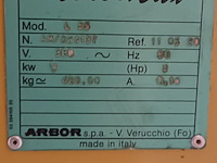 Lot 66 - horizontale bandschuumachine - afbeelding 3 van  4