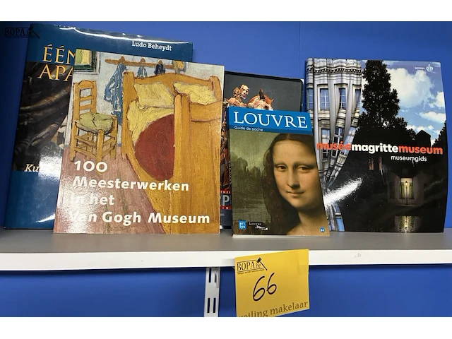 Lot 66 - lot kunstboeken - 5 stuks - afbeelding 1 van  6