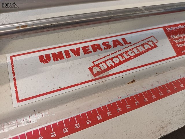 Lot 66 - snijmachine voor behangpapier - afbeelding 4 van  8