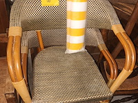 Lot 66 - terrasstoelen en windscherm - afbeelding 1 van  3