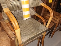 Lot 66 - terrasstoelen en windscherm - afbeelding 3 van  3