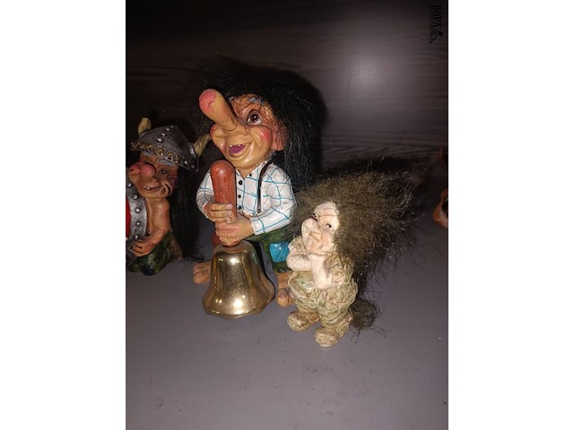 Lot 66 - trollen figuurtjes. 4 stuks - afbeelding 3 van  3