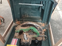 Lot 67 - cirkelzaag hitachi - afbeelding 2 van  4